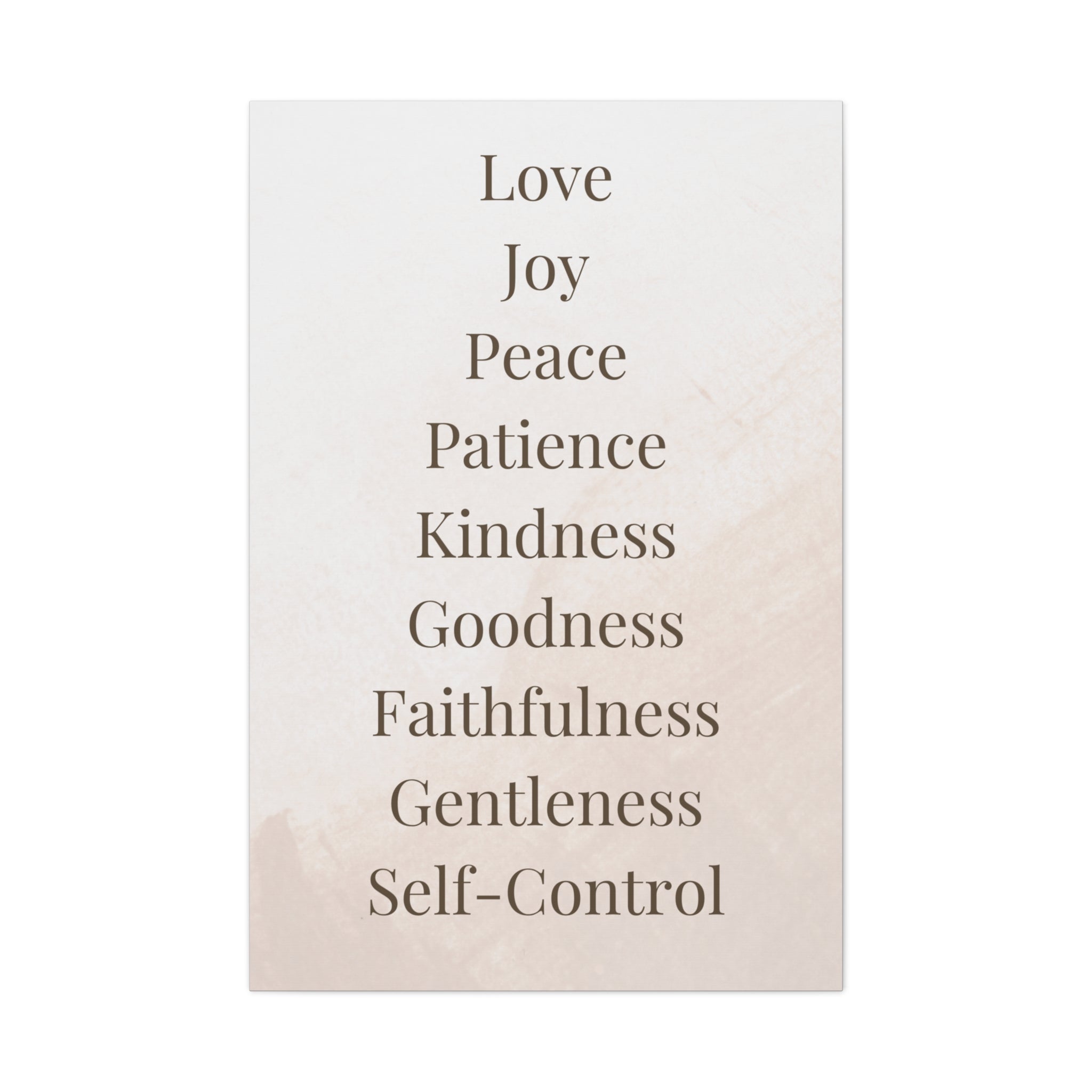 Fruits of the Spirit - Canvas Wall Art
