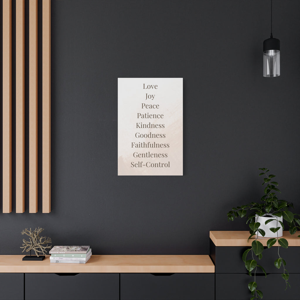 Fruits of the Spirit - Canvas Wall Art