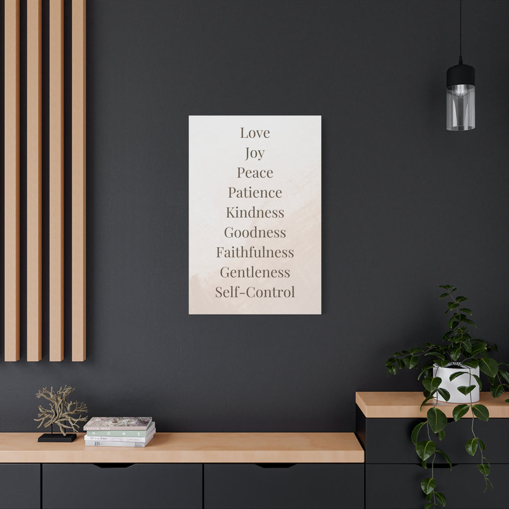 Fruits of the Spirit - Canvas Wall Art