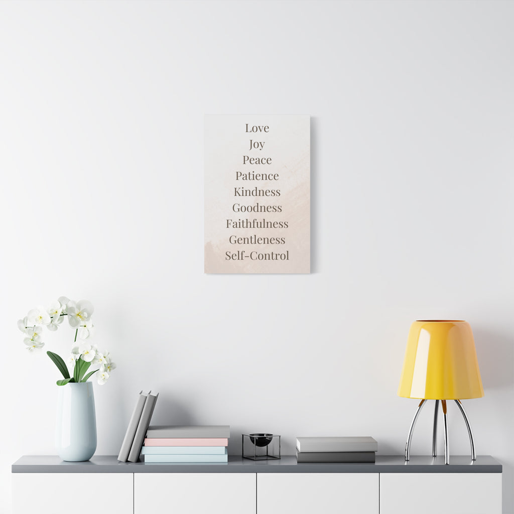 Fruits of the Spirit - Canvas Wall Art