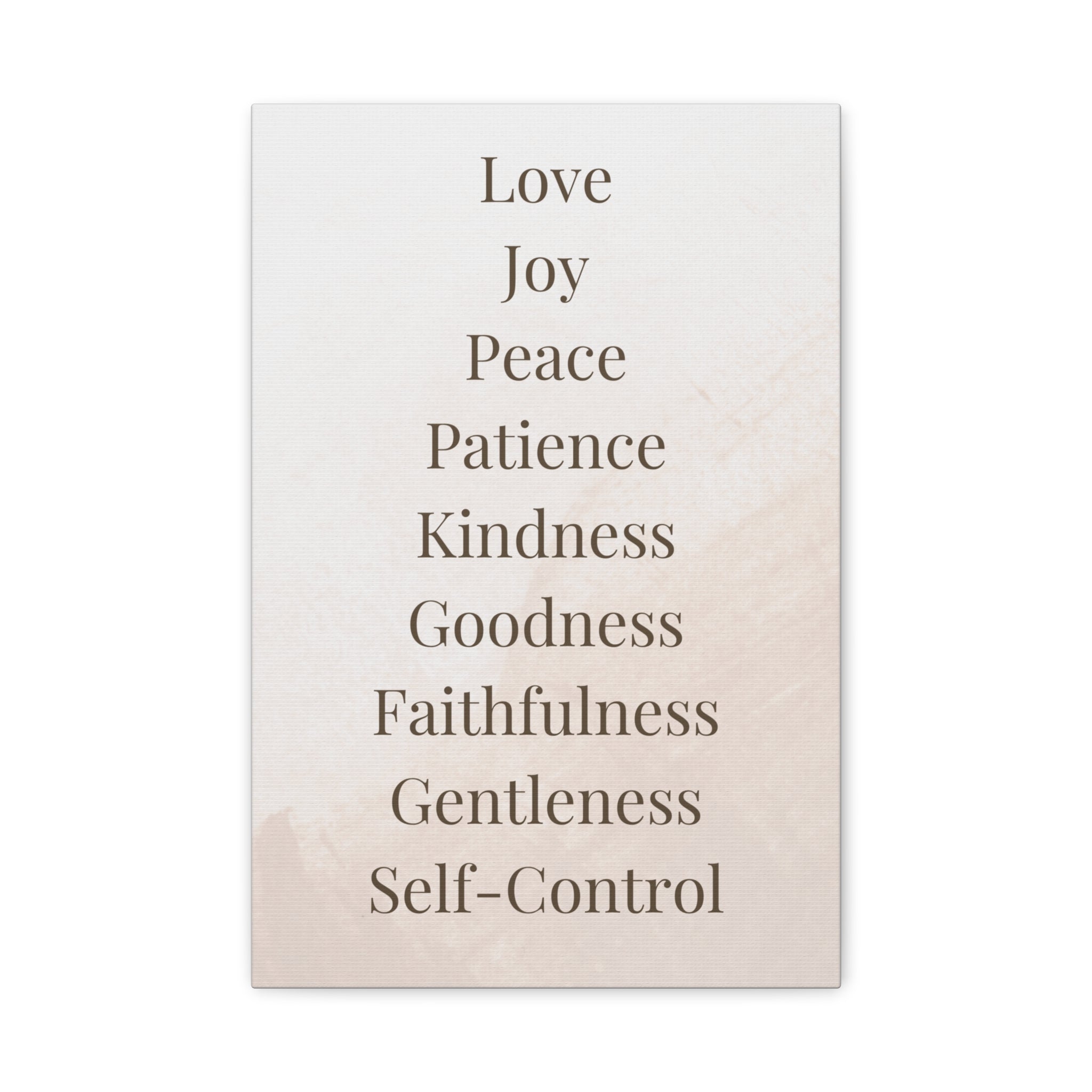 Fruits of the Spirit - Canvas Wall Art