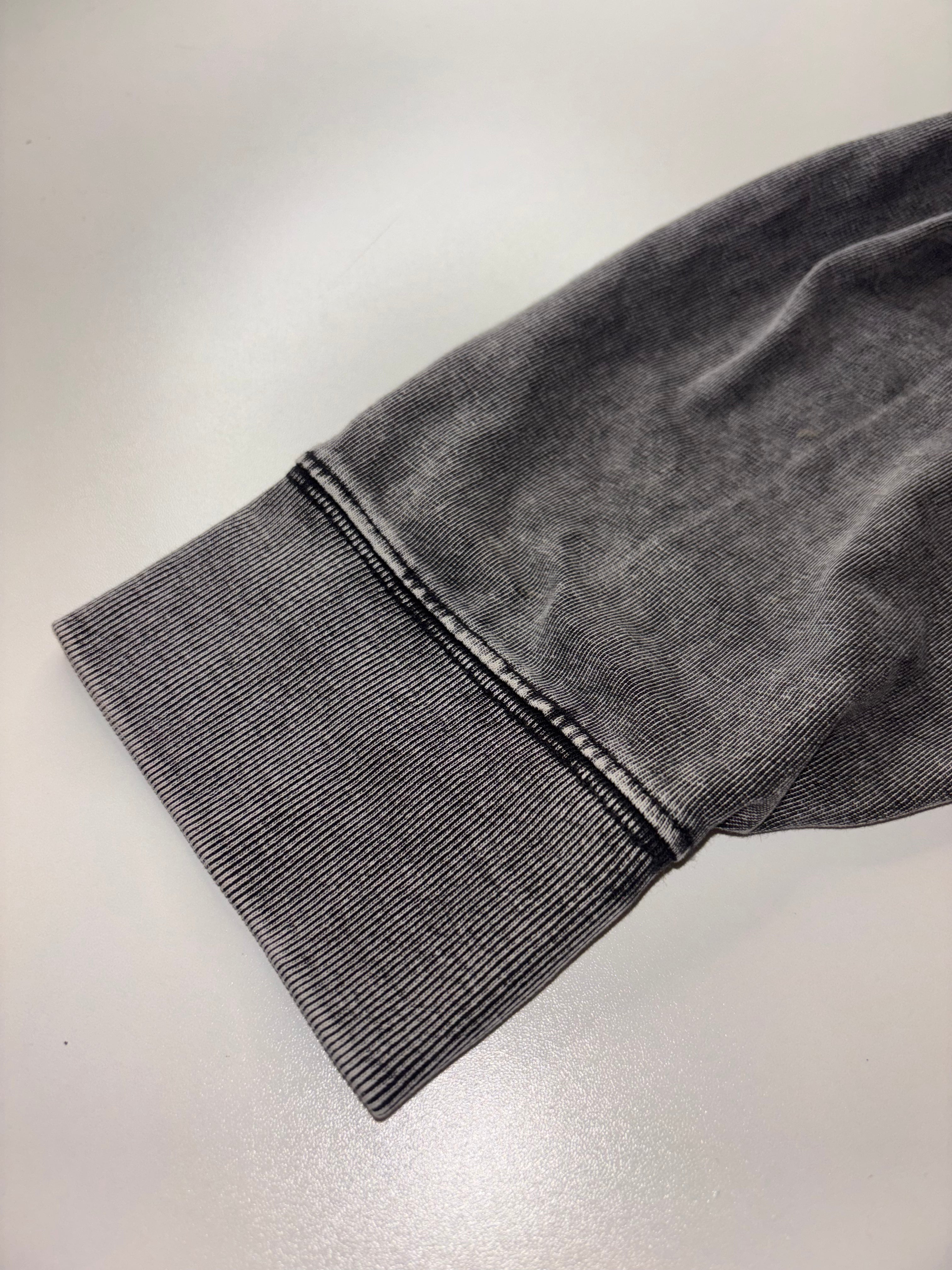 Acid Wash Oversize Long Sleeve T-Shirt